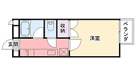 兵庫県西宮市鳴尾町3丁目（賃貸アパート1K・2階・19.87㎡） その2