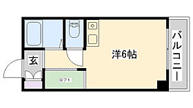 マンション国松  ｜ 兵庫県西宮市今津野田町2-26（賃貸マンション1R・2階・17.00㎡） その2