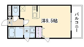 兵庫県尼崎市武庫川町4丁目（賃貸マンション1K・4階・31.84㎡） その2