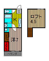 Fontana　East 204 ｜ 埼玉県川口市上青木西３丁目（賃貸アパート1K・2階・26.81㎡） その2