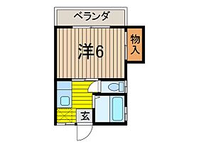 司ハイツ 203 ｜ 埼玉県川口市芝樋ノ爪２丁目（賃貸アパート1K・2階・19.83㎡） その2