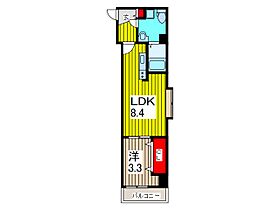 アルファコート西川口22 214 ｜ 埼玉県川口市西青木１丁目（賃貸マンション1LDK・2階・31.56㎡） その2