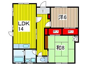 藤ハイツ 101 ｜ 埼玉県川口市芝２丁目（賃貸マンション2LDK・1階・68.06㎡） その2