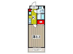 ユリカロゼAZEST川口  ｜ 埼玉県川口市飯塚３丁目（賃貸マンション1K・5階・25.26㎡） その2