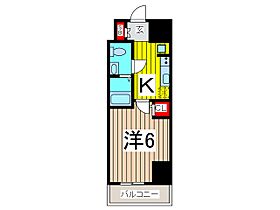 グランヴァンプレミアム川口 803 ｜ 埼玉県川口市川口２丁目（賃貸マンション1K・8階・21.12㎡） その2