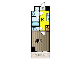 ラフィスタ芝新町 602 ｜ 埼玉県川口市芝新町（賃貸マンション1K・6階・20.57㎡） その2