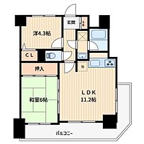 ライオンズマンション川口栄町 804 ｜ 埼玉県川口市栄町２丁目（賃貸マンション2LDK・8階・50.38㎡） その2