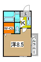 リブリ・Baraen 304 ｜ 埼玉県川口市並木２丁目（賃貸マンション1K・3階・26.49㎡） その2