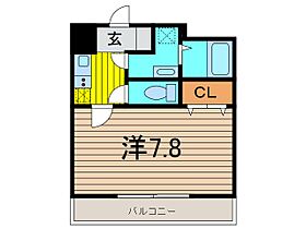 SKコートVIII 502 ｜ 埼玉県蕨市中央１丁目（賃貸マンション1K・5階・25.24㎡） その2