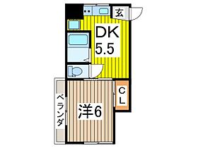 ユートハウス芝 201 ｜ 埼玉県川口市芝２丁目（賃貸アパート1DK・2階・27.30㎡） その2