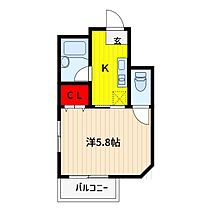 KKハイツ 303 ｜ 埼玉県さいたま市浦和区領家１丁目（賃貸アパート1K・3階・17.42㎡） その2