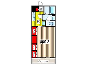 リブリ・SUNエースIII 303 ｜ 埼玉県川口市原町（賃貸マンション1K・3階・29.81㎡） その2