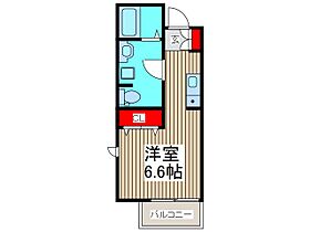 クアトロ・ポルテ 202 ｜ 埼玉県蕨市北町２丁目（賃貸アパート1R・2階・23.00㎡） その2