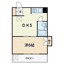 シャロン西川口 503 ｜ 埼玉県川口市西川口１丁目（賃貸マンション1DK・5階・25.01㎡） その2