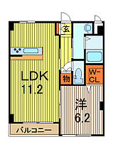 Root White 3 103 ｜ 埼玉県川口市朝日１丁目（賃貸マンション1LDK・1階・40.58㎡） その2