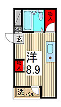 メゾン・ド・エステ 305 ｜ 埼玉県蕨市北町１丁目（賃貸マンション1R・3階・18.22㎡） その2