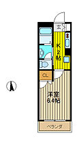 シャーメゾン川口B棟 307 ｜ 埼玉県川口市領家４丁目（賃貸マンション1K・3階・25.50㎡） その2