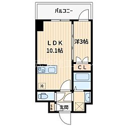 LIME RESIDENCE KAWAGUCHI EAST 1LDKの間取図画像
