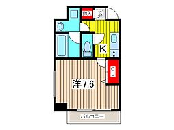 LIVCITY西川口参番館 1Kの間取図画像
