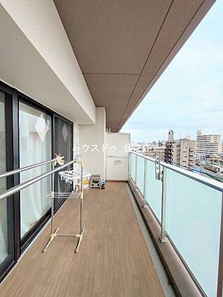 南向きバルコニ...