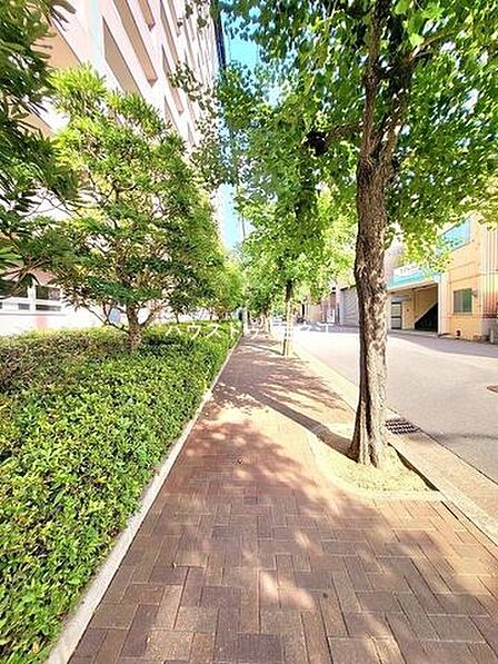 ★建物と前面道路の間には歩道がございますのでお子様も安心通学♪