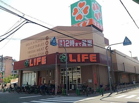 ■ライフ加賀屋店■ライフ加賀屋店 770m