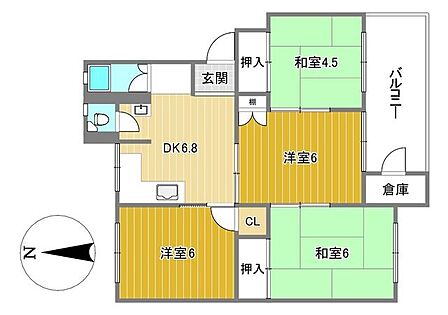 4DK 間取り
