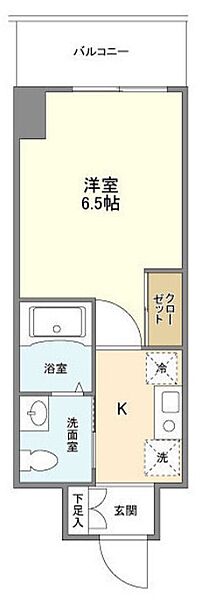 アクシーズグランデ蕨IV ｜埼玉県川口市芝新町(賃貸マンション1K・5階・21.15㎡)の写真 その2