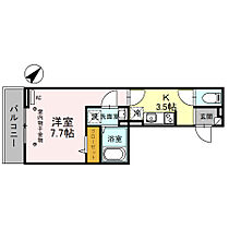 アンソレイエ  ｜ 埼玉県さいたま市緑区美園3丁目（賃貸アパート1K・1階・26.97㎡） その2