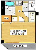 第2オーマエハイム  ｜ 埼玉県戸田市本町2丁目（賃貸マンション1K・3階・23.20㎡） その2