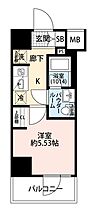 プレール・ドゥーク川口並木  ｜ 埼玉県川口市並木3丁目（賃貸マンション1K・7階・20.25㎡） その2