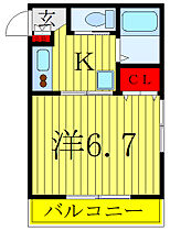 カーサ2004  ｜ 埼玉県川口市芝中田1丁目（賃貸アパート1K・2階・20.65㎡） その2