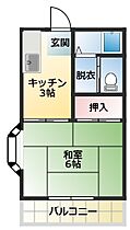 ラ・フォーレ長峯 205 ｜ 千葉県市川市大洲4丁目19-10（賃貸アパート1K・2階・21.48㎡） その2