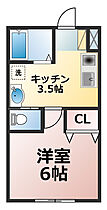 プチ・モンターニュ 105 ｜ 千葉県市川市市川3丁目6-8（賃貸アパート1K・1階・21.07㎡） その2