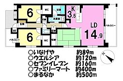 間取図画像 3LDK