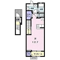 メゾン・フラン 203 ｜ 滋賀県彦根市外町（賃貸アパート1R・2階・40.94㎡） その2