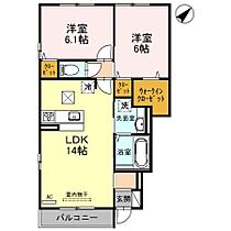 プランドール清草 101 ｜ 滋賀県彦根市平田町（賃貸アパート2LDK・1階・59.43㎡） その2