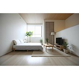 Cubic B 1階1Kのリビング/ダイニング