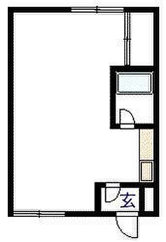 十河ハイツ 103｜北海道旭川市末広二条1丁目(賃貸アパート1DK・1階・28.35㎡)の写真 その2