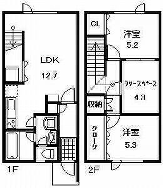 BEAULLAI・II ？-A｜北海道名寄市字徳田(賃貸アパート3LDK・1階・70.97㎡)の写真 その2