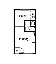 メモリアルパークNAKAMURA 106 ｜ 北海道名寄市大通北9丁目（賃貸アパート1DK・1階・22.68㎡） その2