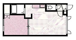 グラナダ75 1LDKの間取図画像
