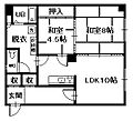 二条ハイツ3階3.4万円