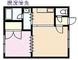 M&Yレヂデンス1号館 1LDKの間取図画像