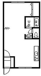 MKグローリー 1LDKの間取図画像