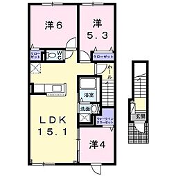 スペランツァ 3LDKの間取図画像