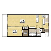 ザ・コモド草戸  ｜ 広島県福山市草戸町4丁目1-8（賃貸マンション1LDK・2階・47.54㎡） その2