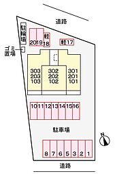 暁雲 3階2LDKの室内