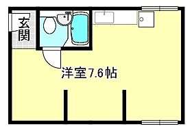 シェモアIII 202 ｜ 京都府京都市左京区岩倉三宅町415（賃貸アパート1K・2階・18.63㎡） その2