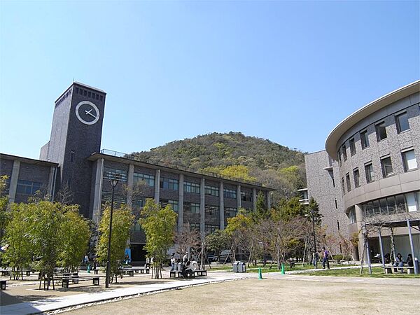 画像17:立命館大学　衣笠キャンパス（354m）